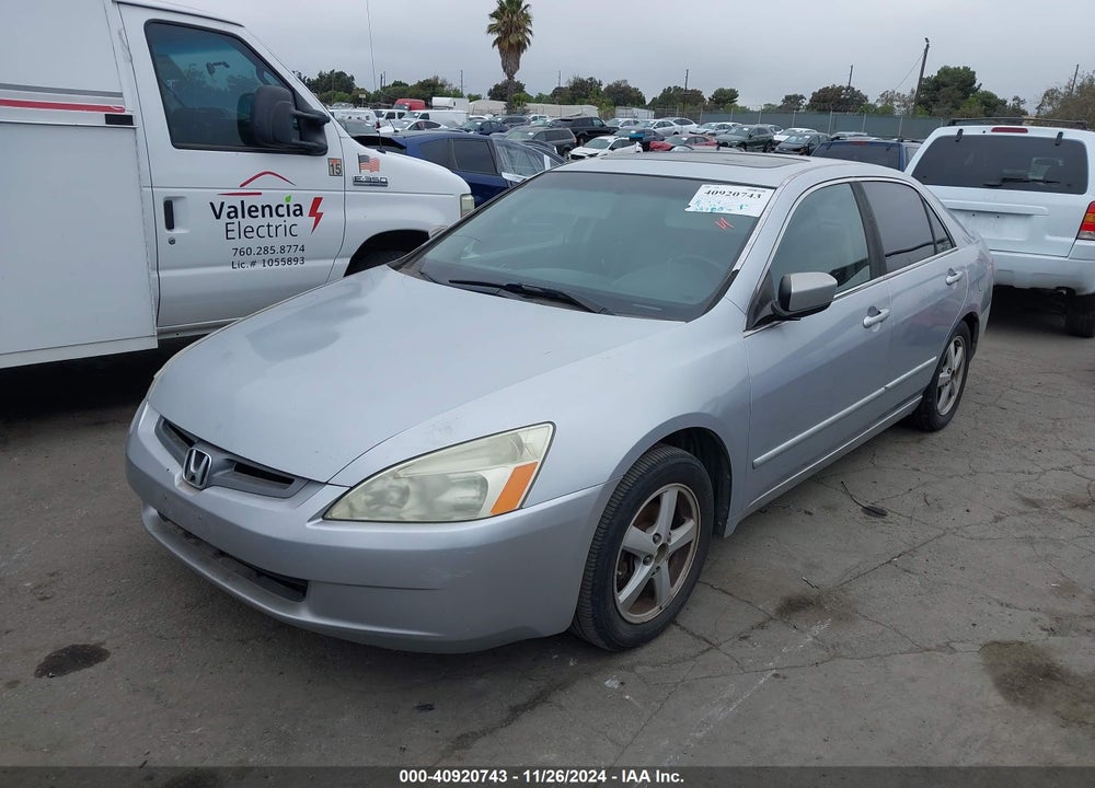 2005 HONDA ACCORD 2.4 EX VIN: 1HGCM56845A036160