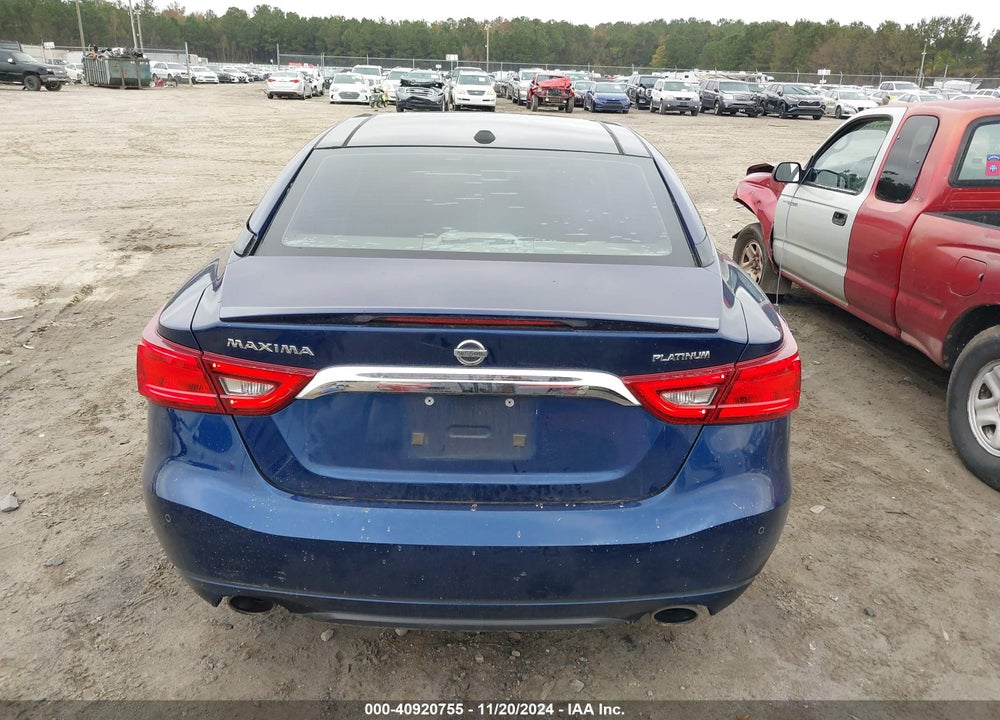2016 NISSAN MAXIMA VIN: 1N4AA6AP5GC432758