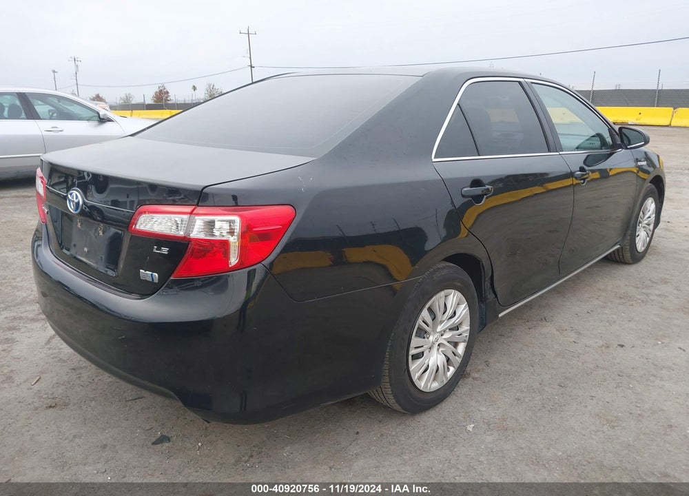 2014 TOYOTA CAMRY HYBRID LE VIN: 4T1BD1FK7EU134513