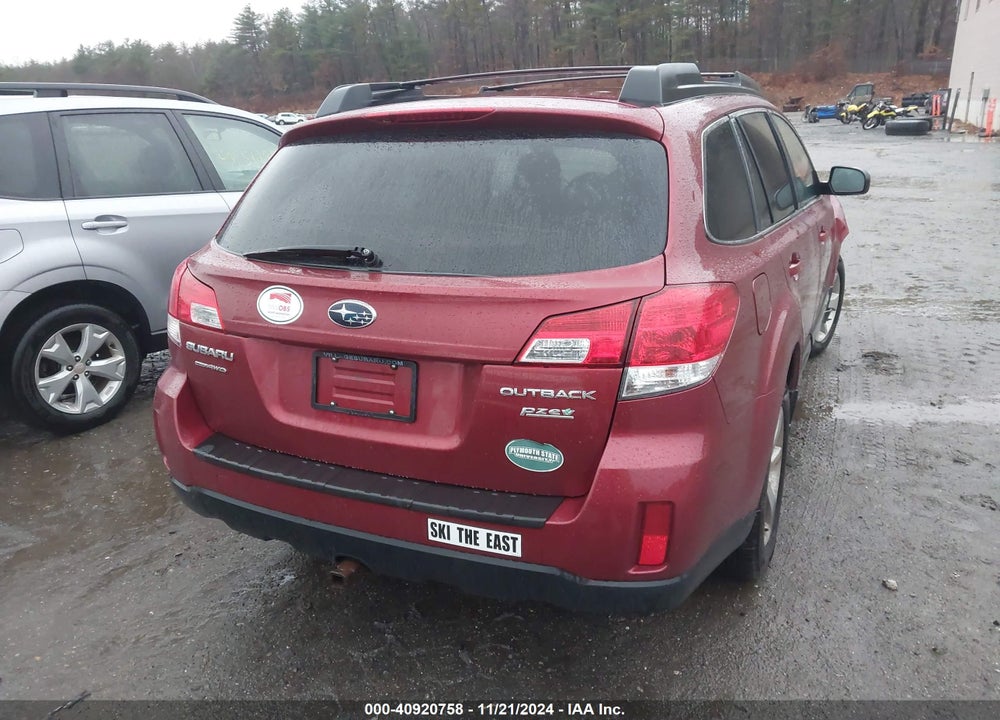 2013 SUBARU OUTBACK 2.5I PREMIUM VIN: 4S4BRBCC4D3320793