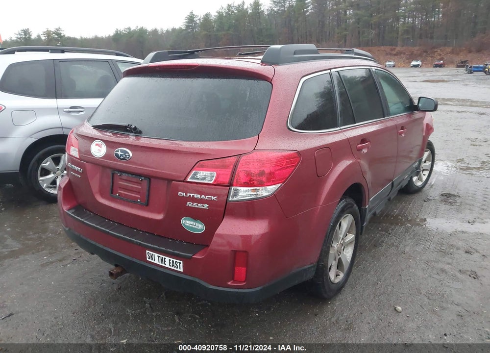 2013 SUBARU OUTBACK 2.5I PREMIUM VIN: 4S4BRBCC4D3320793