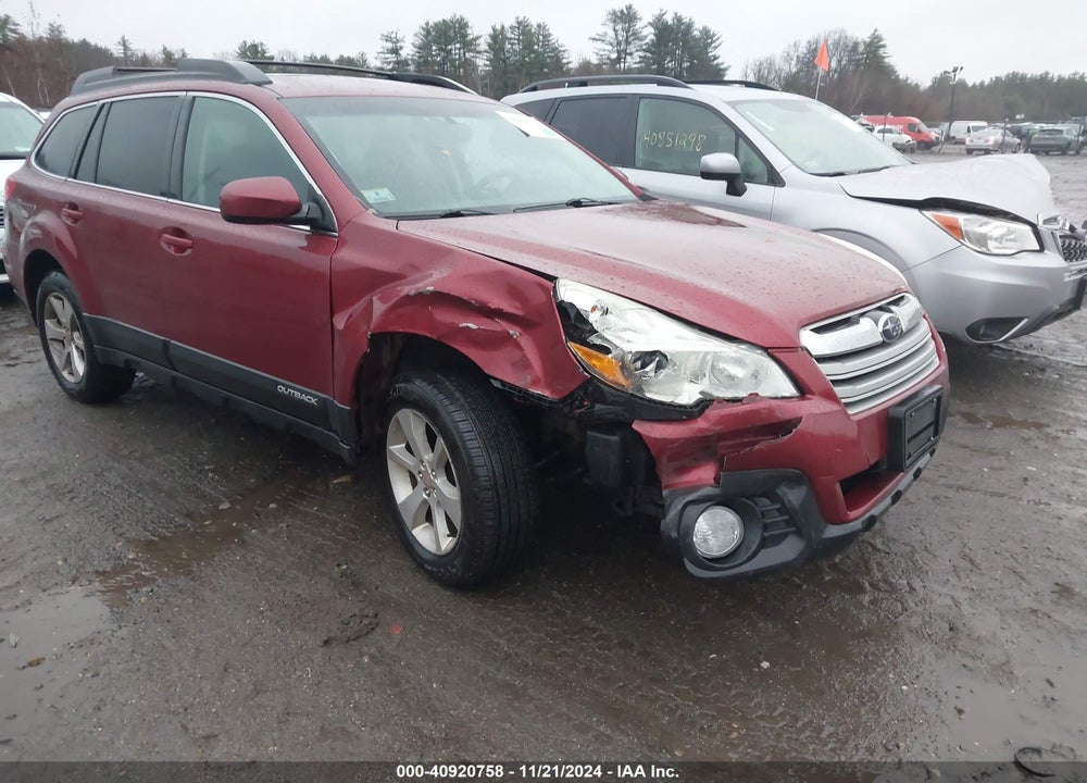2013 SUBARU OUTBACK 2.5I PREMIUM VIN: 4S4BRBCC4D3320793