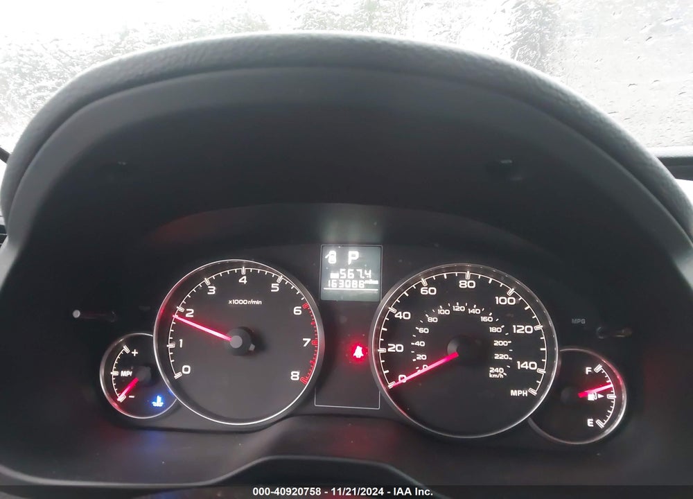 2013 SUBARU OUTBACK 2.5I PREMIUM VIN: 4S4BRBCC4D3320793