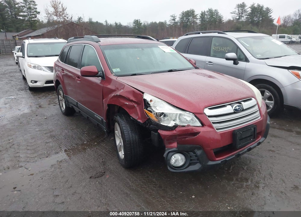 2013 SUBARU OUTBACK 2.5I PREMIUM VIN: 4S4BRBCC4D3320793