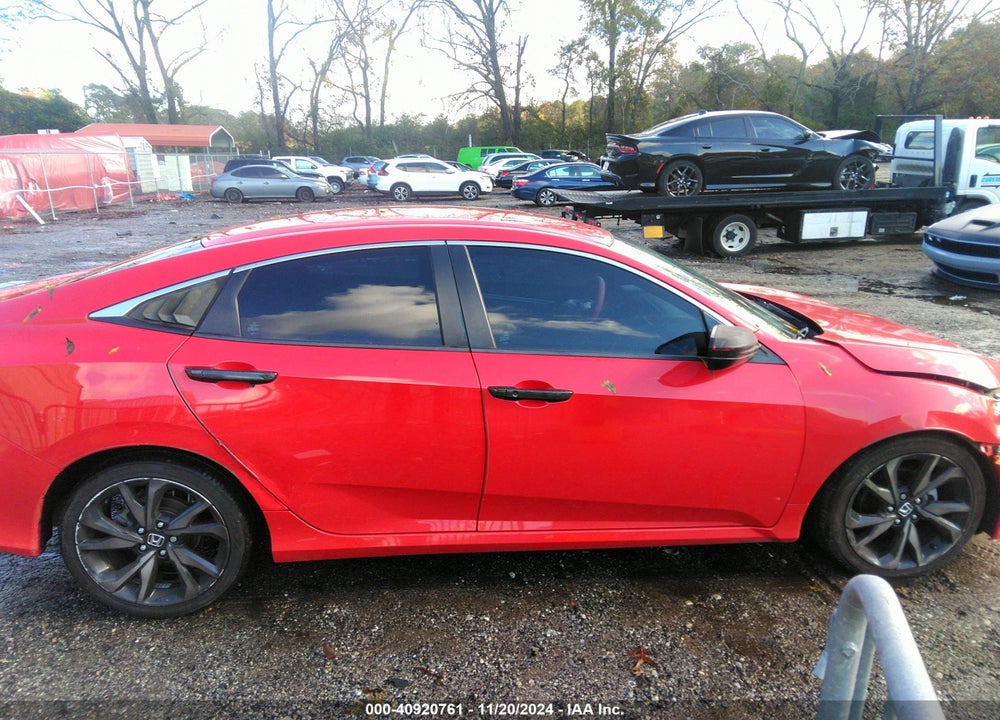 2019 HONDA CIVIC SPORT VIN: 2HGFC2F80KH560305