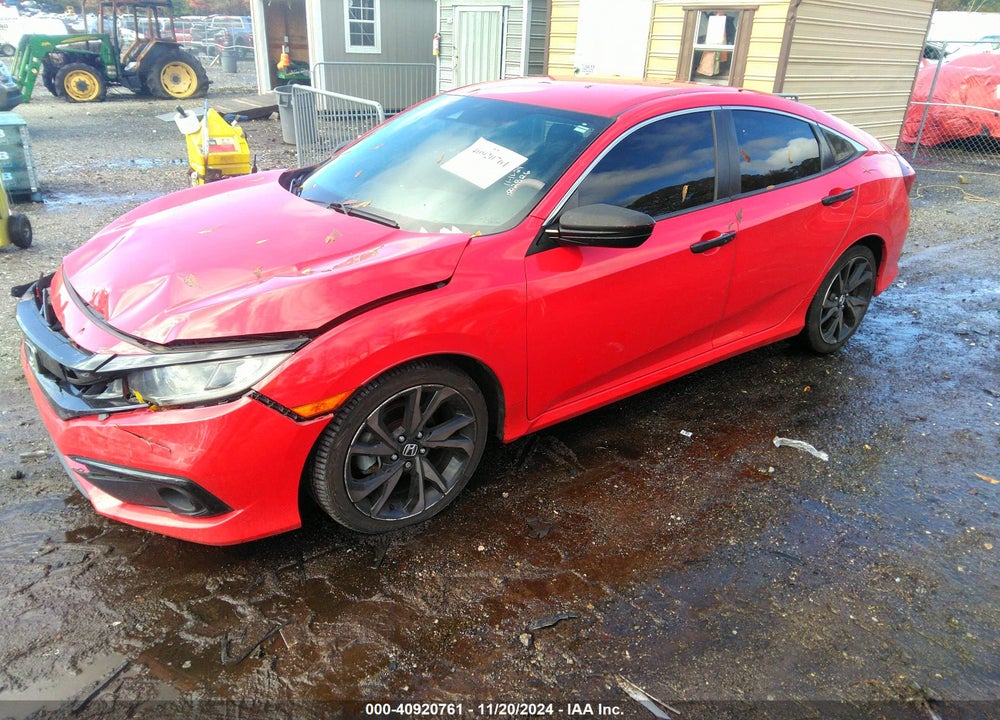 2019 HONDA CIVIC SPORT VIN: 2HGFC2F80KH560305