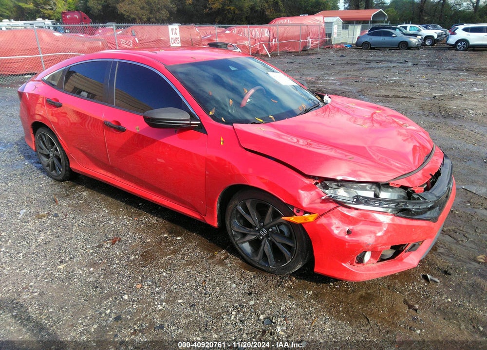 2019 HONDA CIVIC SPORT VIN: 2HGFC2F80KH560305