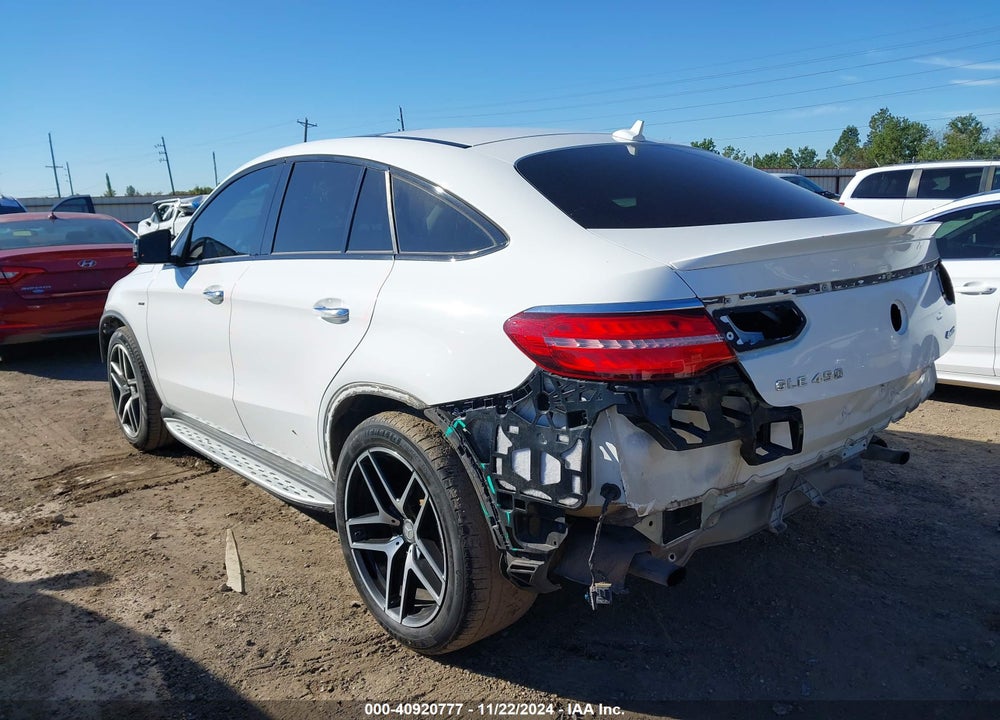2016 MERCEDES-BENZ GLE 450 AMG COUPE 4MATIC VIN: 4JGED6EB6GA007073