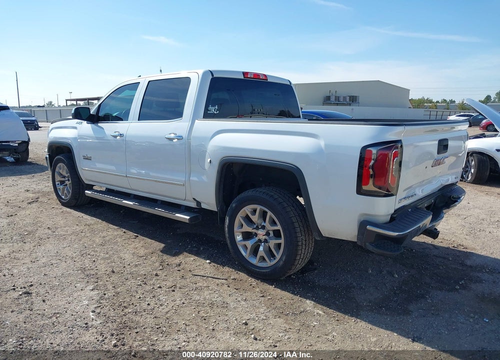 2018 GMC SIERRA 1500 SLT VIN: 3GTU2NEJXJG622810