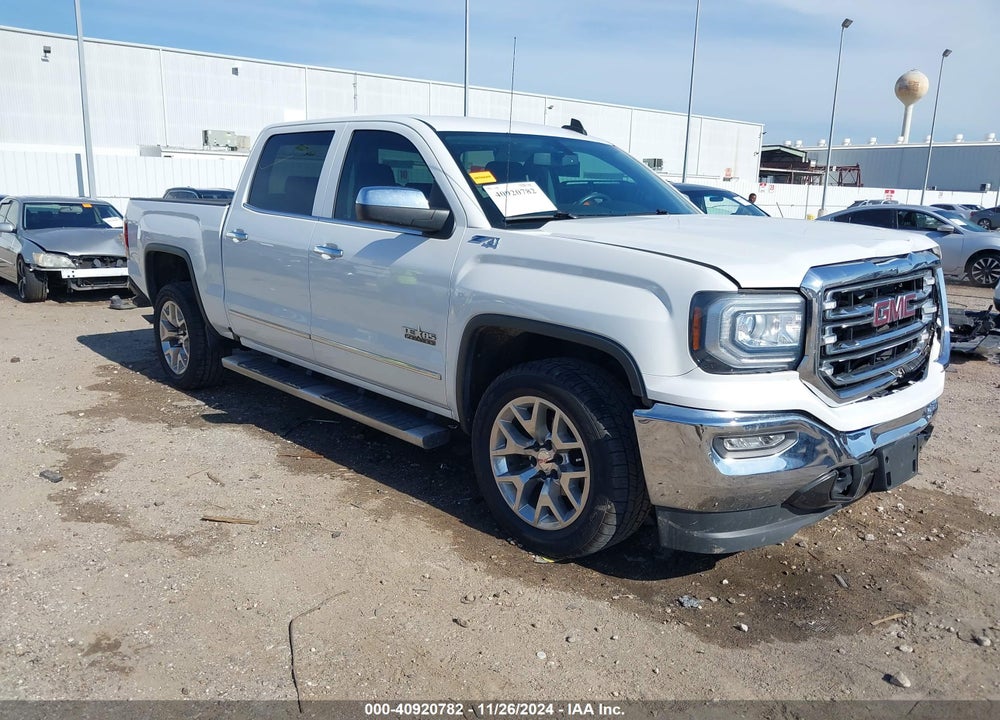 2018 GMC SIERRA 1500 SLT VIN: 3GTU2NEJXJG622810