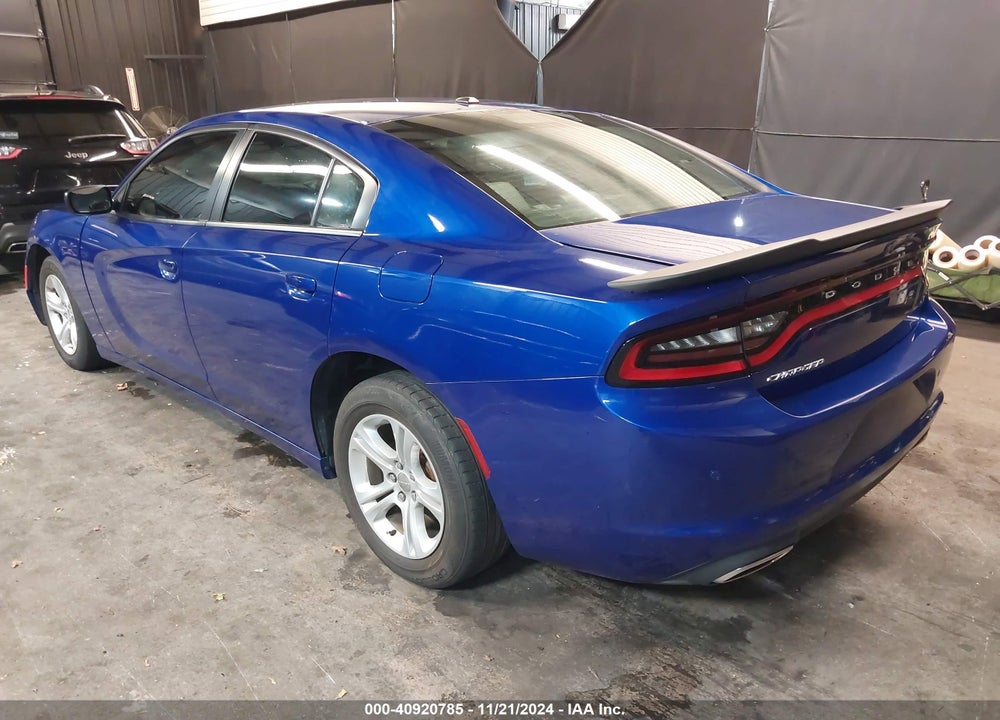 2021 DODGE CHARGER SXT RWD VIN: 2C3CDXBG5MH639016