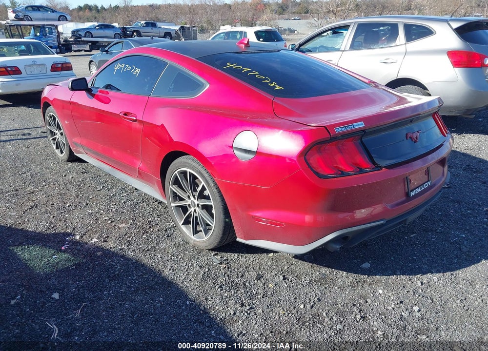 2020 FORD MUSTANG ECOBOOST VIN: 1FA6P8TH6L5191281