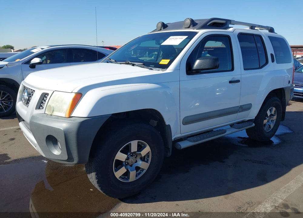 2011 NISSAN XTERRA PRO - 4X VIN: 5N1AN0NW6BC500311