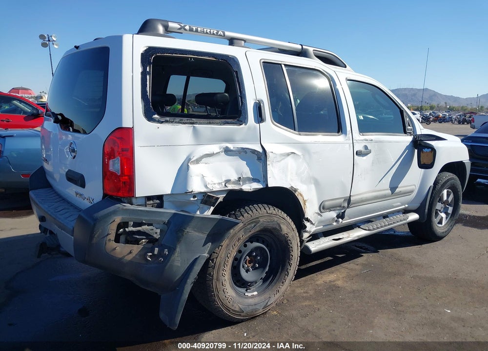 2011 NISSAN XTERRA PRO - 4X VIN: 5N1AN0NW6BC500311