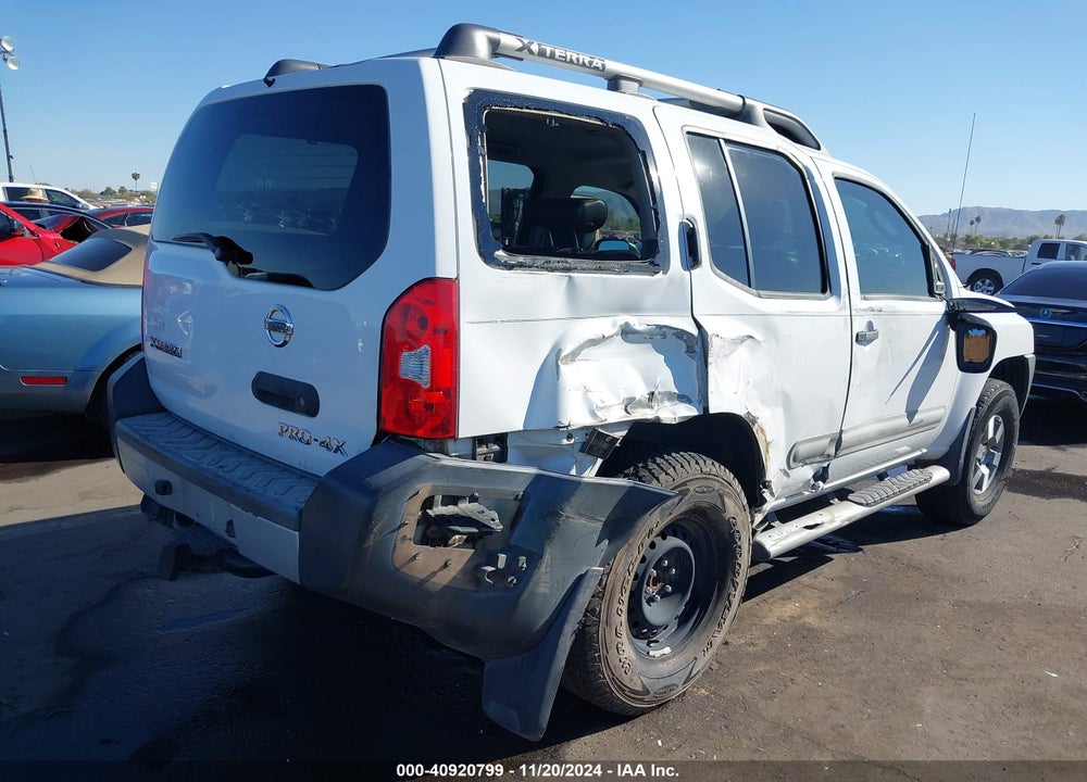 2011 NISSAN XTERRA PRO - 4X VIN: 5N1AN0NW6BC500311