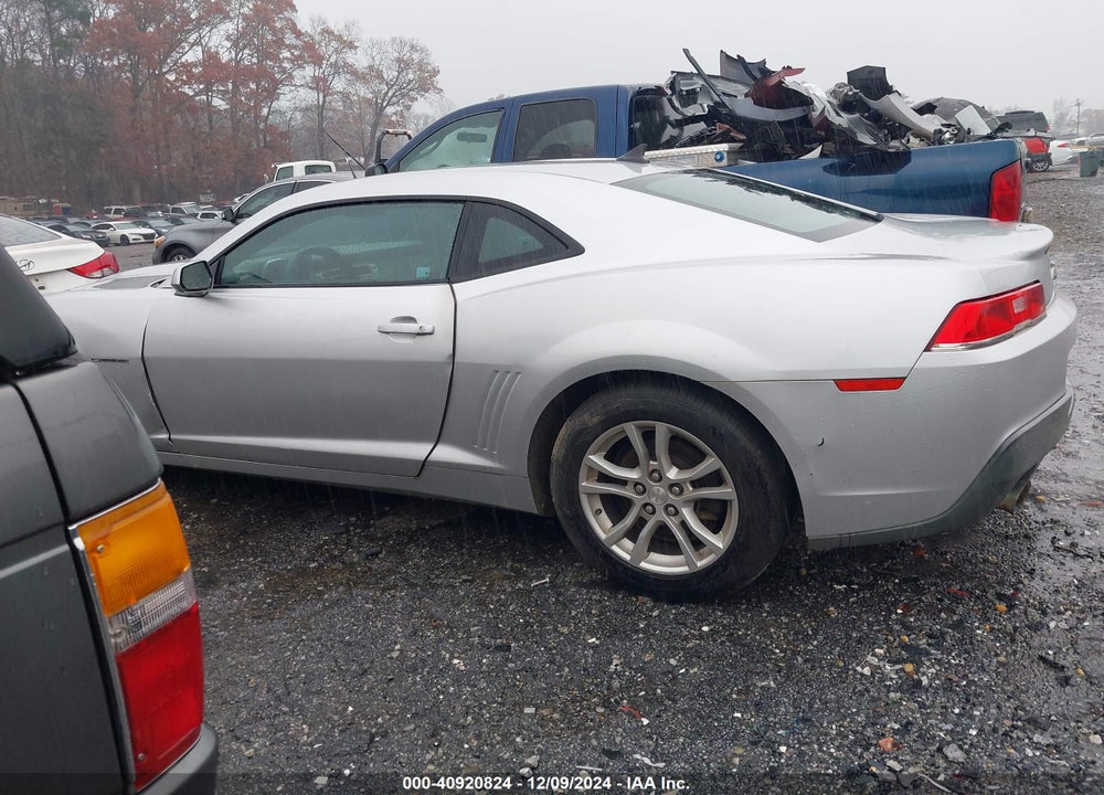 2015 CHEVROLET CAMARO 2LS VIN: 2G1FB1E31F9186393