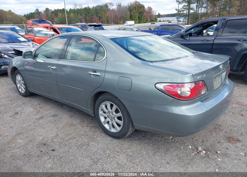 2004 LEXUS ES 330 VIN: JTHBA30G445000546