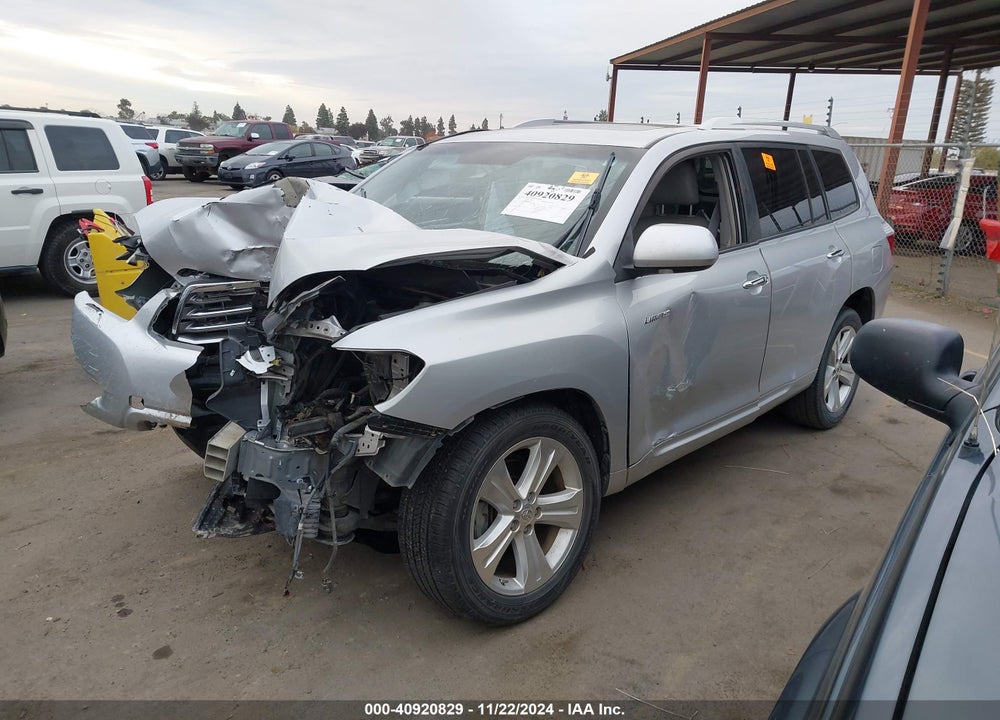 2008 TOYOTA HIGHLANDER LIMITED VIN: JTEDS42A282044439