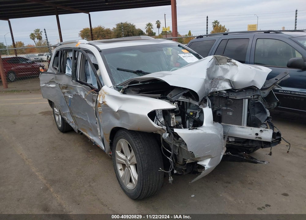 2008 TOYOTA HIGHLANDER LIMITED VIN: JTEDS42A282044439