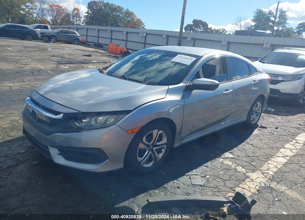 2016 HONDA CIVIC VIN: 19XFC2F57GE061654
