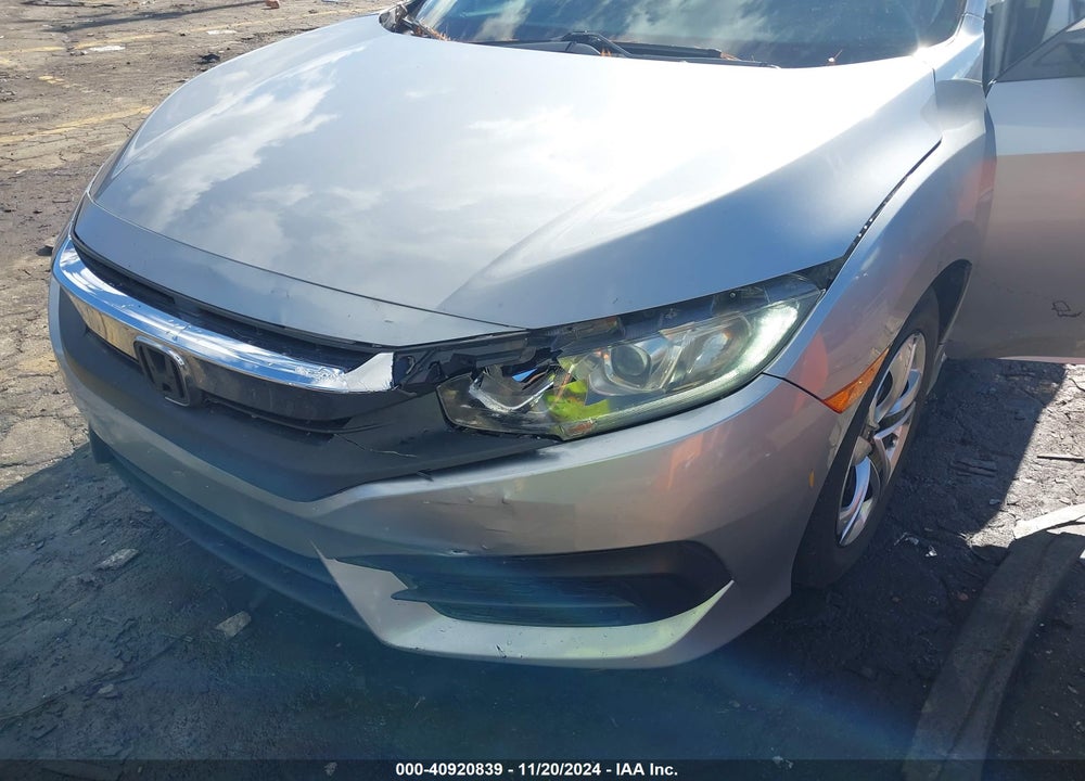2016 HONDA CIVIC VIN: 19XFC2F57GE061654
