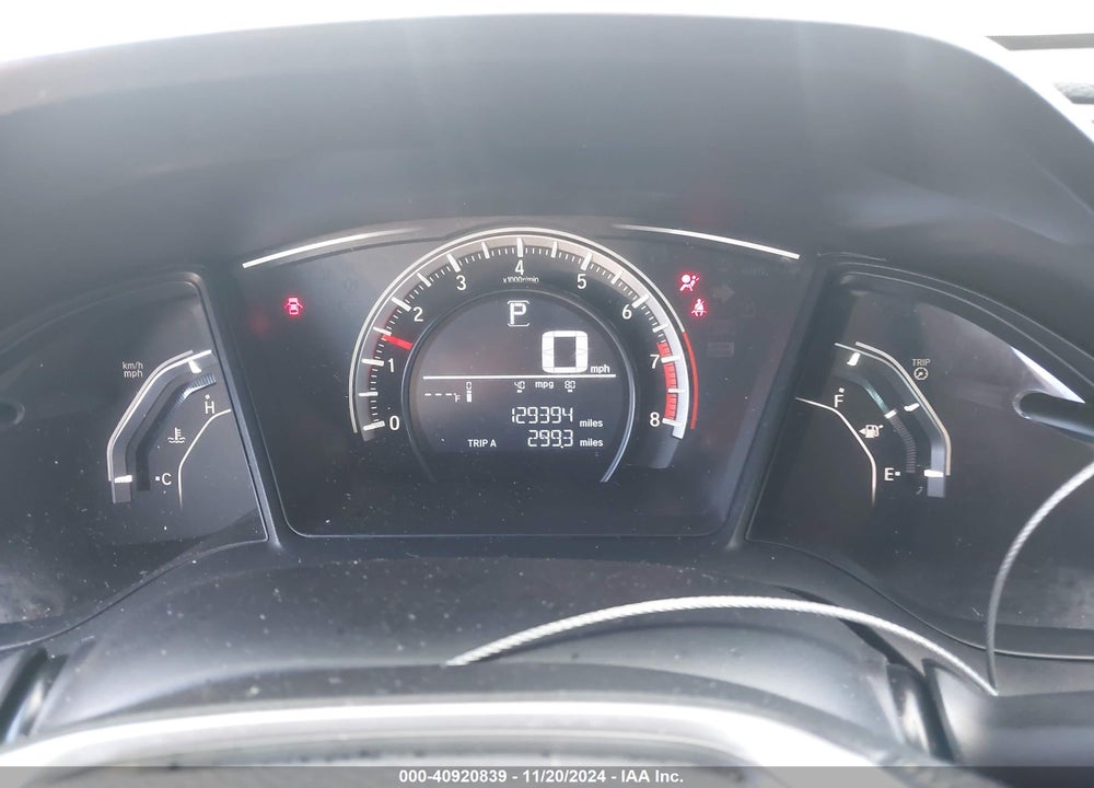 2016 HONDA CIVIC VIN: 19XFC2F57GE061654