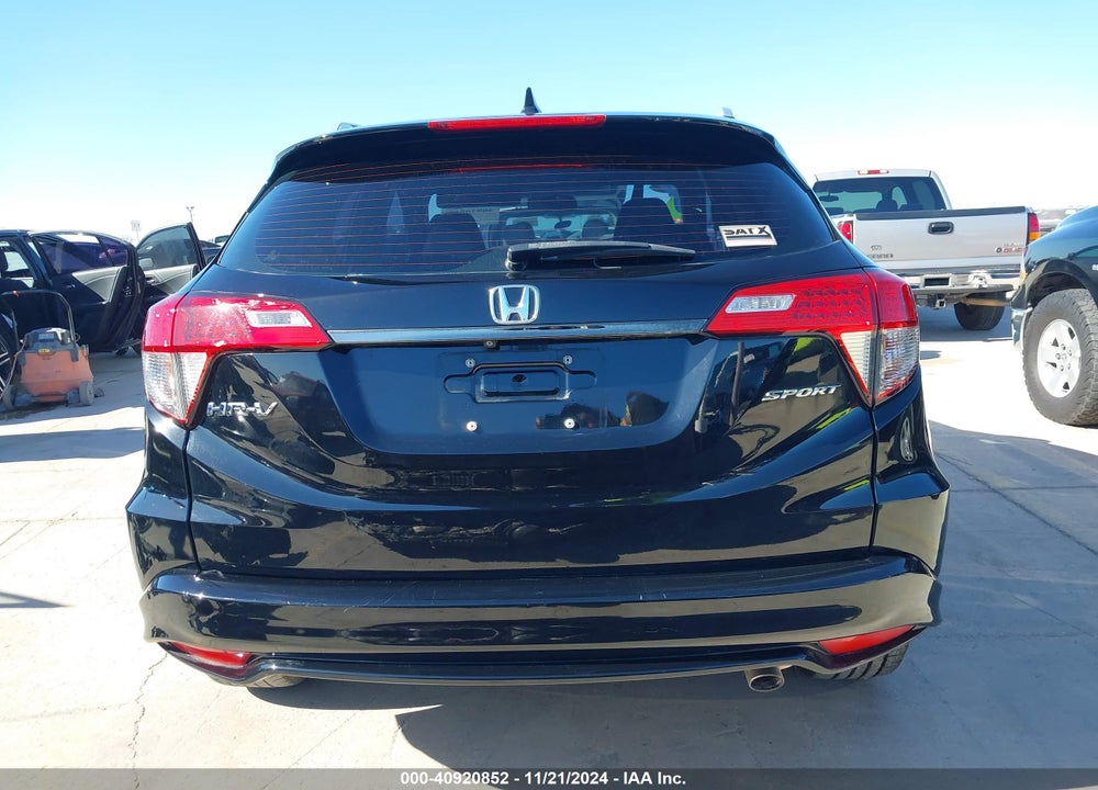 2019 HONDA HR-V SPORT VIN: 3CZRU5H10KG709932