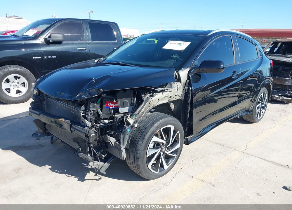 2019 HONDA HR-V SPORT VIN: 3CZRU5H10KG709932
