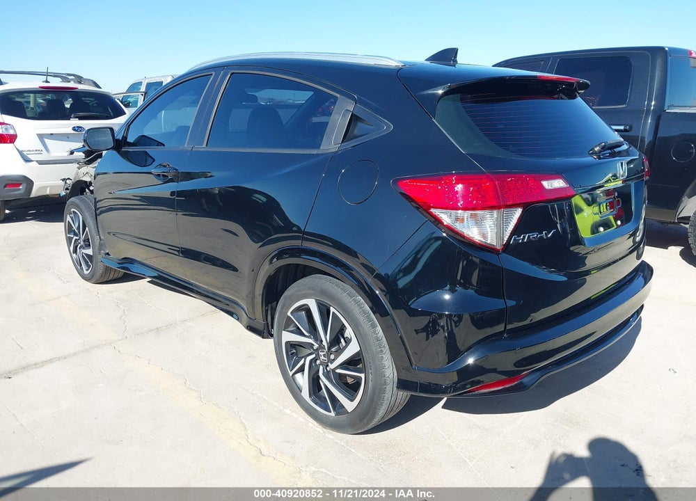 2019 HONDA HR-V SPORT VIN: 3CZRU5H10KG709932