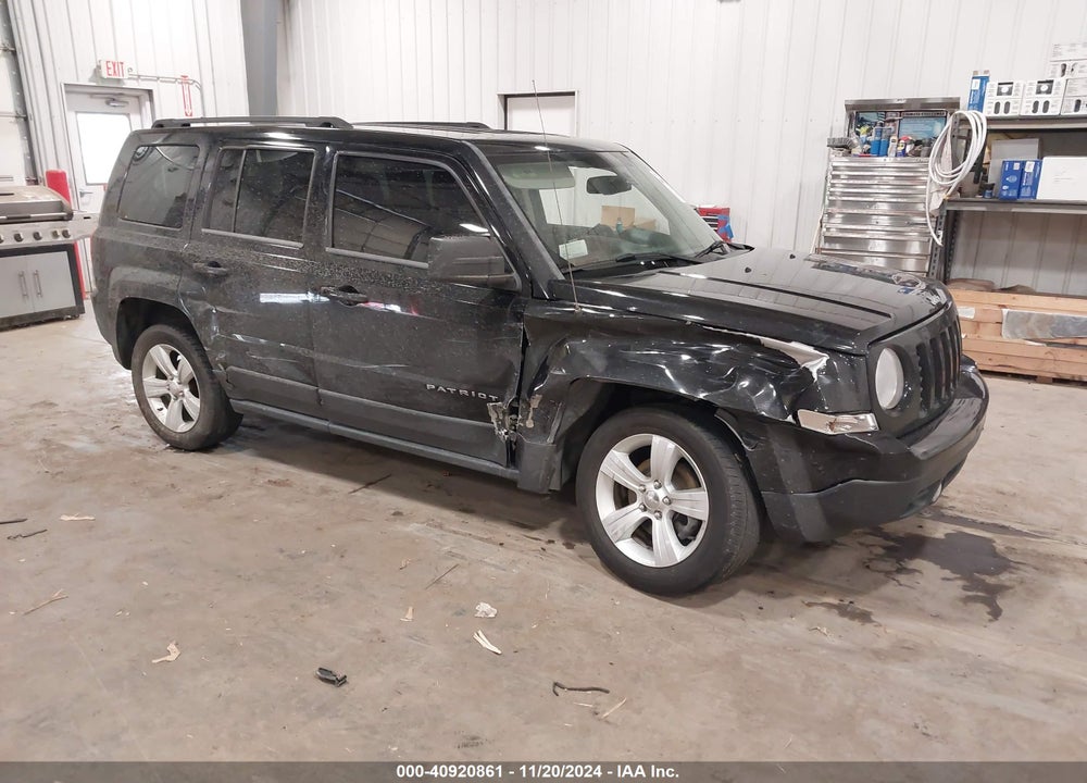 2014 JEEP PATRIOT LATITUDE VIN: 1C4NJRFB8ED651523