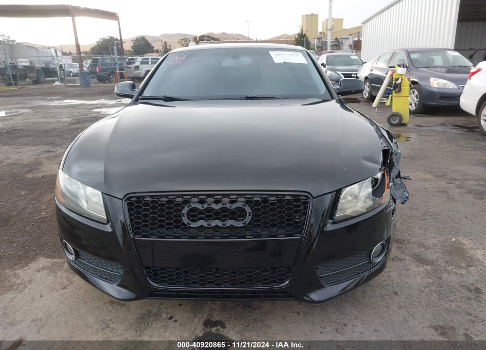 2012 AUDI A5 2.0T PREMIUM VIN: WAUCFAFRXCA004270