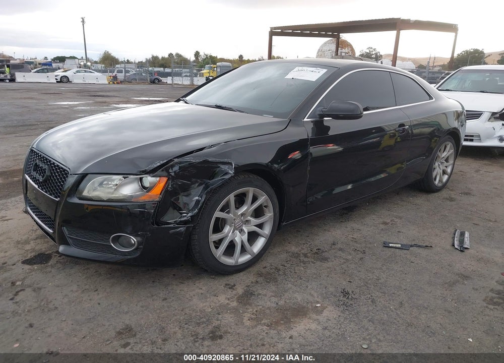 2012 AUDI A5 2.0T PREMIUM VIN: WAUCFAFRXCA004270