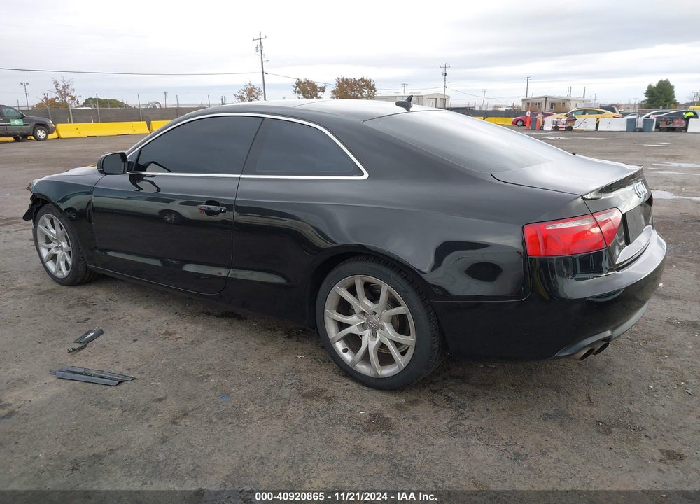 2012 AUDI A5 2.0T PREMIUM VIN: WAUCFAFRXCA004270