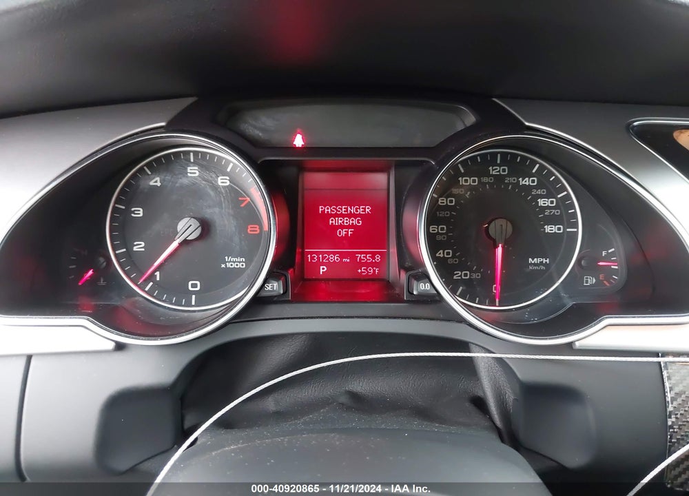 2012 AUDI A5 2.0T PREMIUM VIN: WAUCFAFRXCA004270