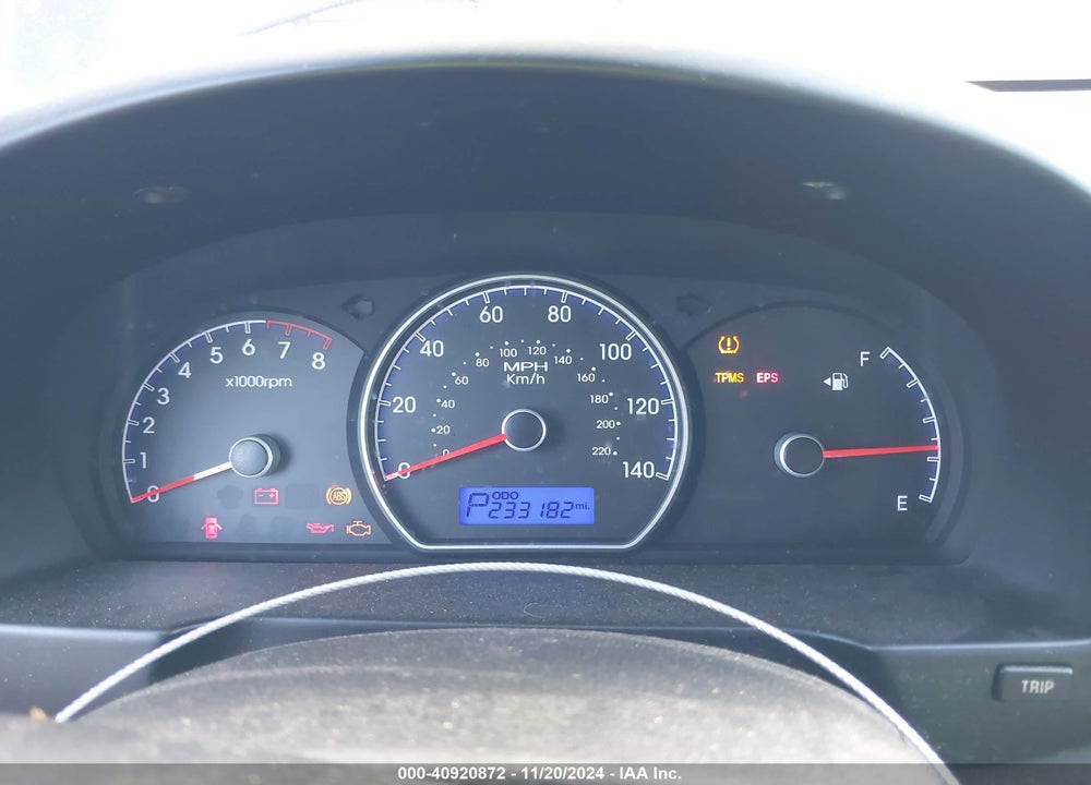 2009 HYUNDAI ELANTRA GLS VIN: KMHDU46D09U791378