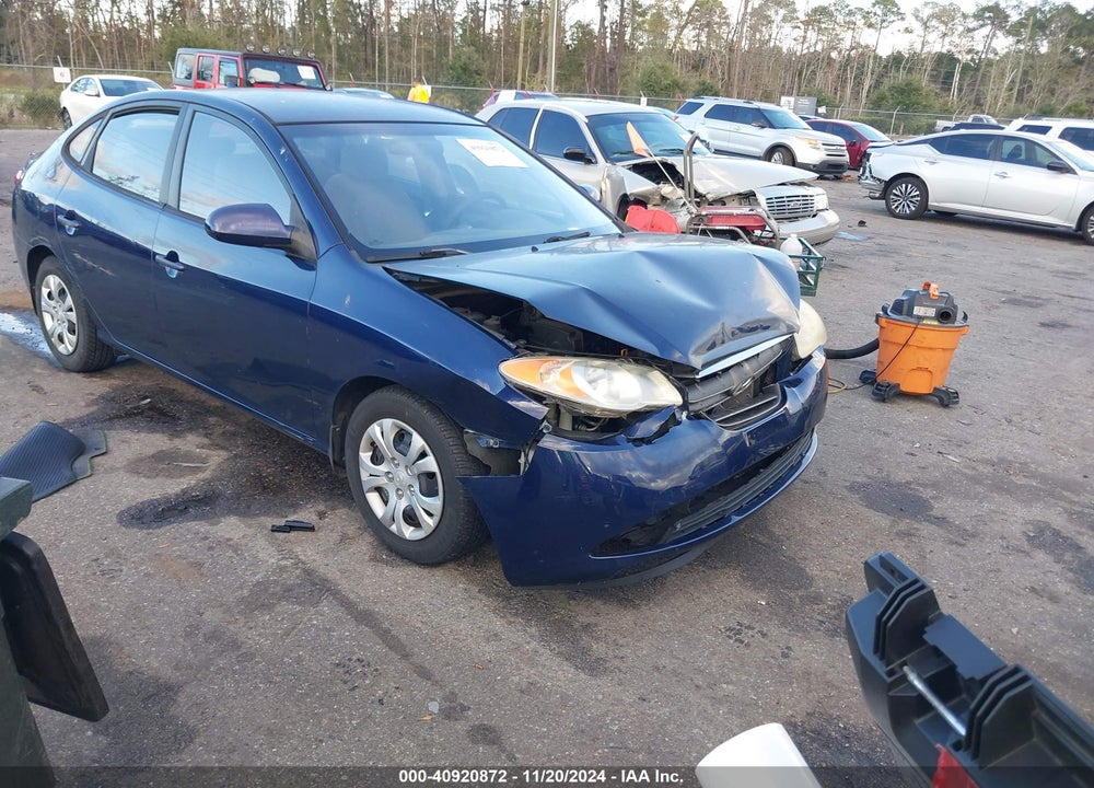 2009 HYUNDAI ELANTRA GLS VIN: KMHDU46D09U791378