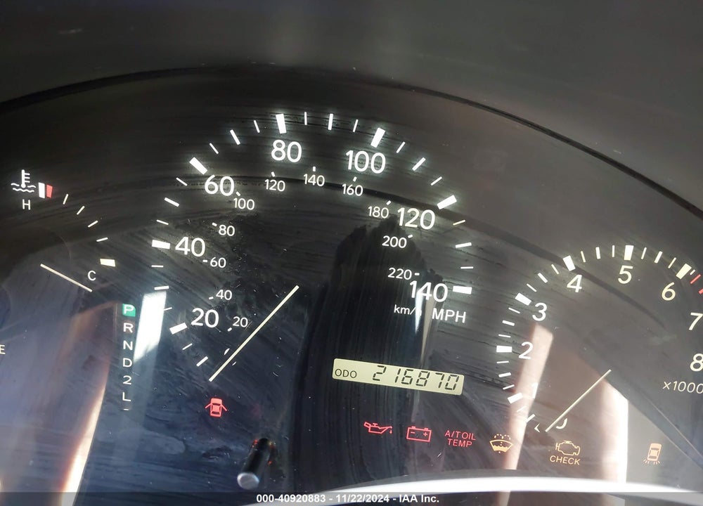 2002 LEXUS RX 300 VIN: JTJGF10U720138107