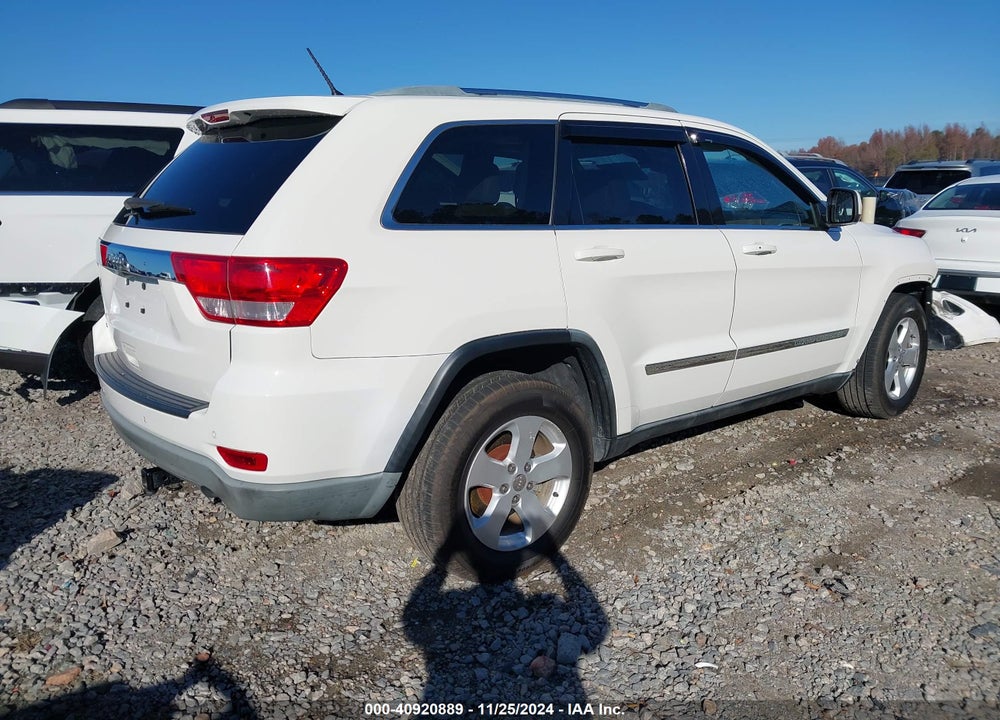 2012 JEEP GRAND CHEROKEE LAREDO VIN: 1C4RJEAG3CC201939
