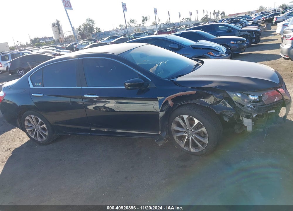2013 HONDA ACCORD VIN: 1HGCR2F58DA063530