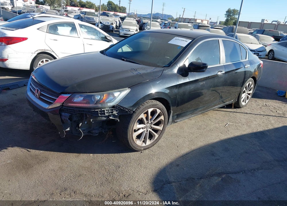 2013 HONDA ACCORD VIN: 1HGCR2F58DA063530