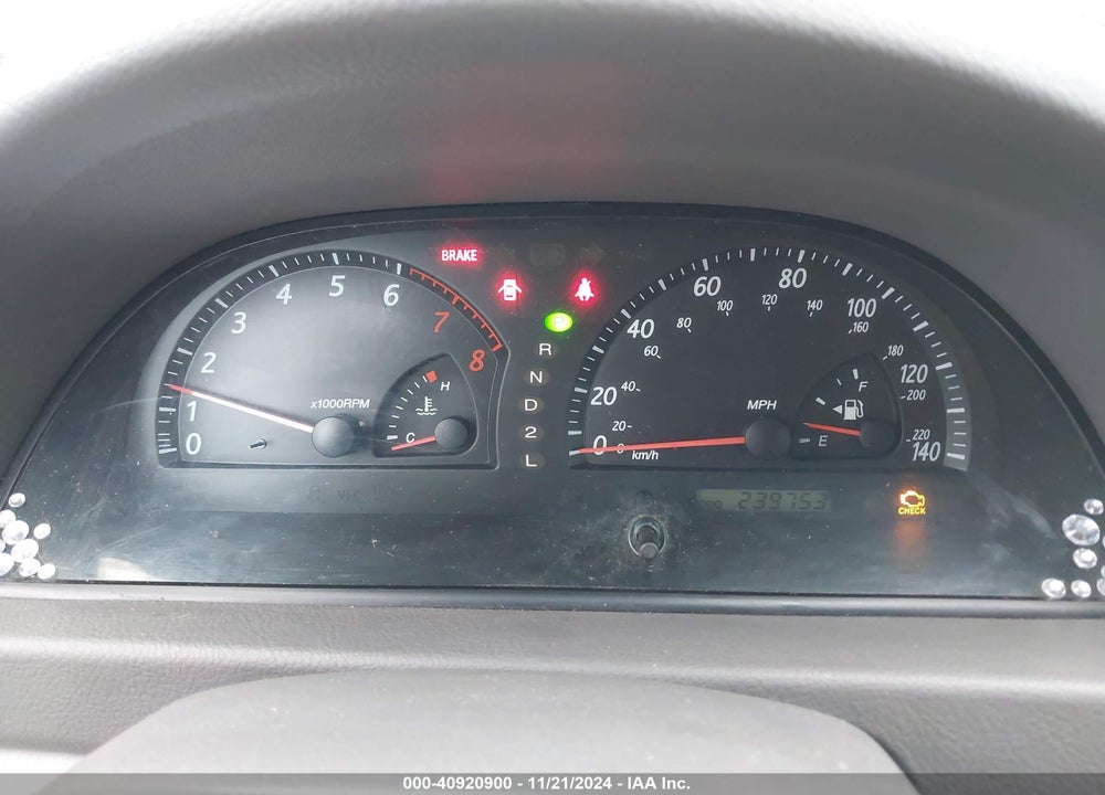2002 TOYOTA CAMRY LE VIN: JTDBE32K120098369