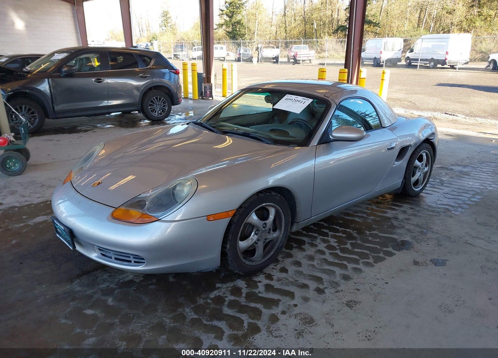 1999 PORSCHE BOXSTER VIN: WP0CA2981XU621541