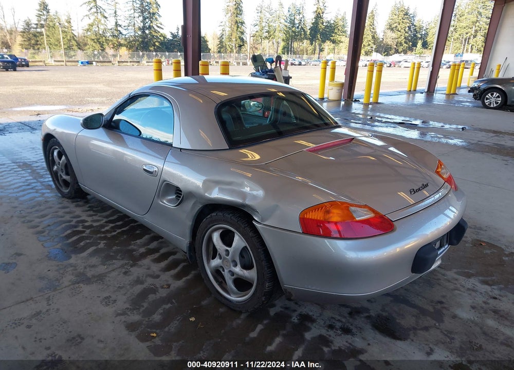 1999 PORSCHE BOXSTER VIN: WP0CA2981XU621541