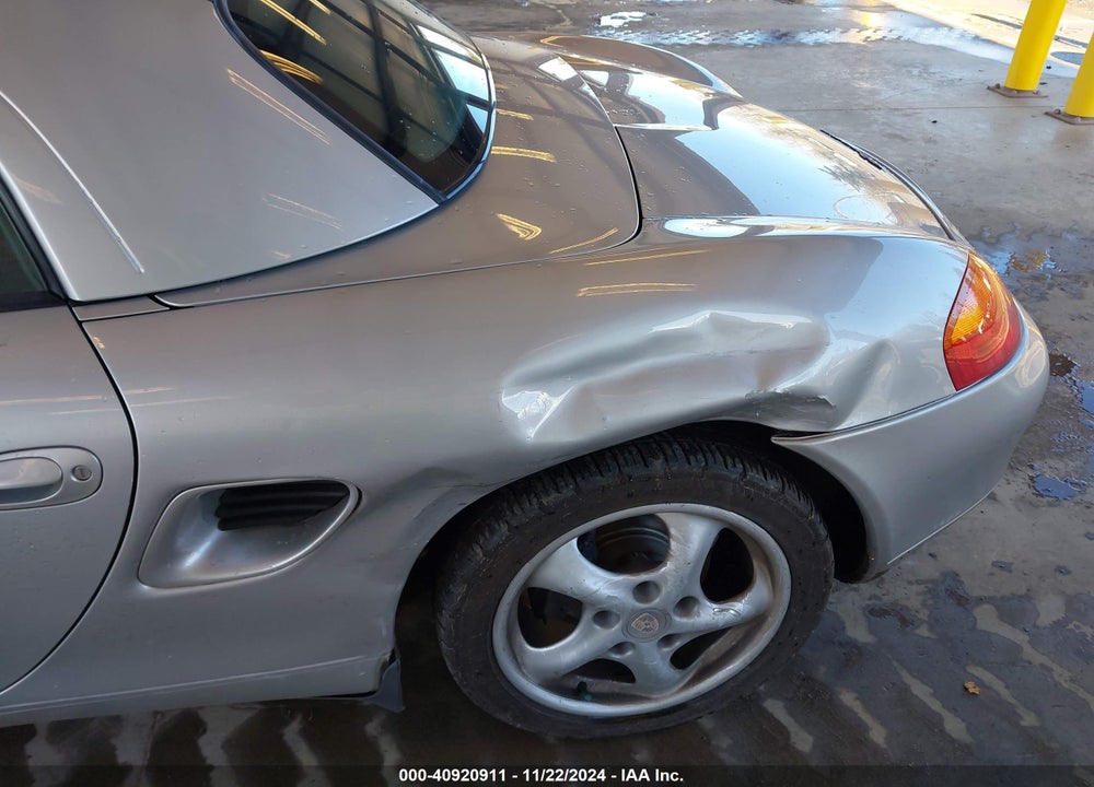 1999 PORSCHE BOXSTER VIN: WP0CA2981XU621541