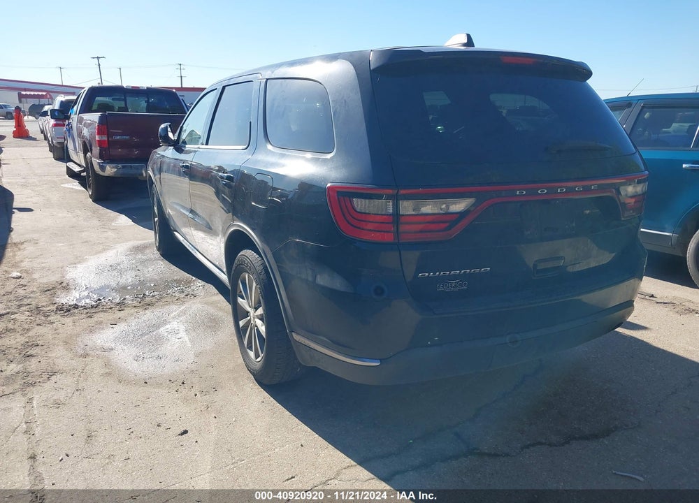 2018 DODGE DURANGO SXT RWD VIN: 1C4RDHAG0JC451760