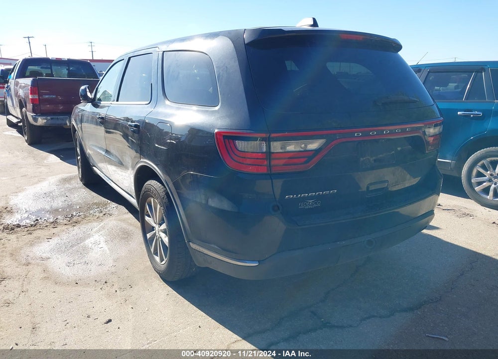2018 DODGE DURANGO SXT RWD VIN: 1C4RDHAG0JC451760