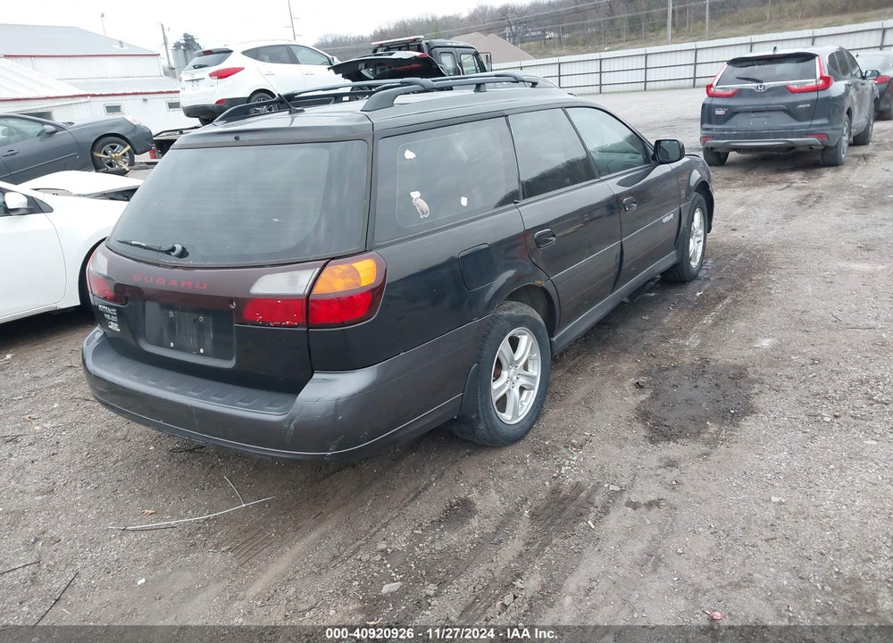 2004 SUBARU OUTBACK H6-3.0 L.L. BEAN EDITION VIN: 4S3BH806547602703