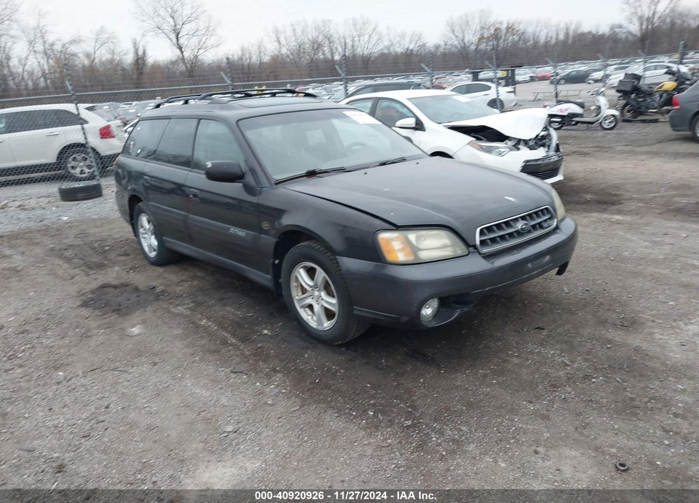 2004 SUBARU OUTBACK H6-3.0 L.L. BEAN EDITION VIN: 4S3BH806547602703