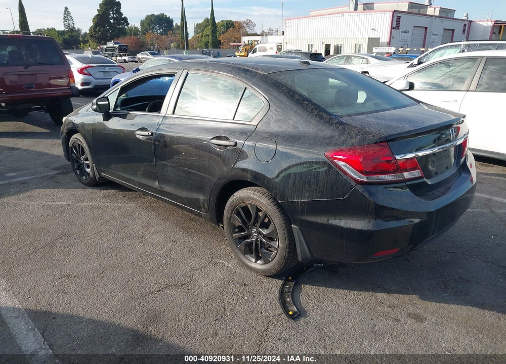 2013 HONDA CIVIC EX VIN: 19XFB2F80DE211810