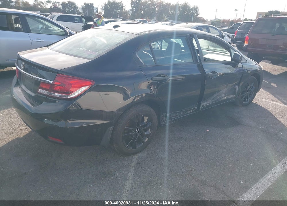 2013 HONDA CIVIC EX VIN: 19XFB2F80DE211810